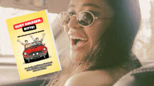 Beifahrer Gästebuch im Auto